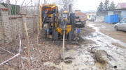 ГНБ прокол, Саранск, Александровское шоссе, бурение пилотной скважины