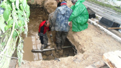 ГНБ прокол для АО Тепличное, Саранск, демонтаж буровой лопатки